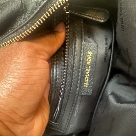 Michael Kors Small Black Leather Jessa Convertible Backpack/Crossbody - Picture 14 of 16